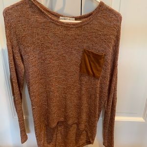 Orange/brown fall shirt